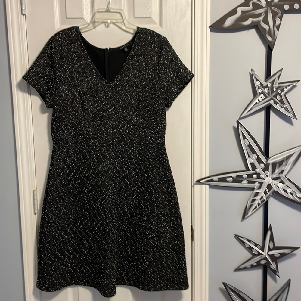 Black and grey tweed dress from Stitchfix